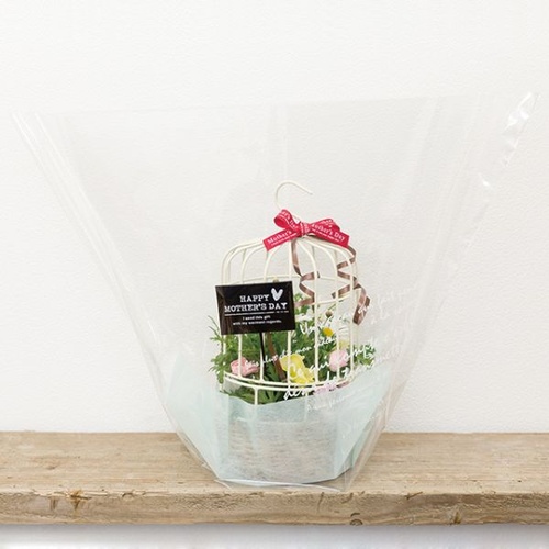 テープ無 OPP袋 BKF アレンジOPPバッグ-3(50枚) ヘッズ