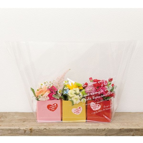 テープ無 OPP袋 BKF アレンジOPPバッグ-3W(50枚) ヘッズ