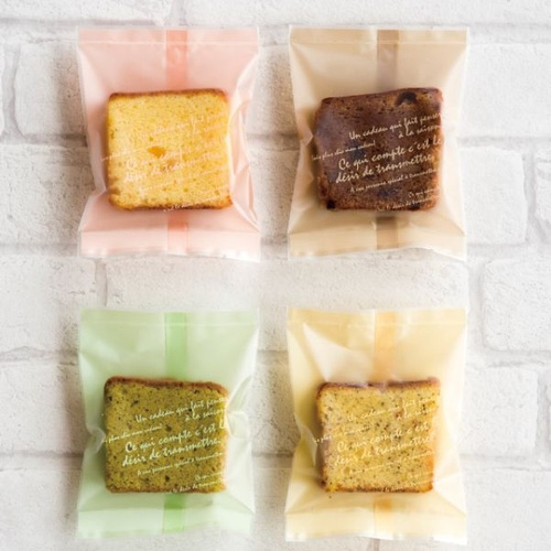 合掌袋 BKF マロンブラウンスイーツパック マット-3(100枚) ヘッズ