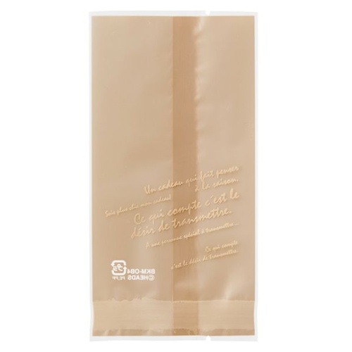 合掌袋 BKF マロンブラウンスイーツパック マット-4(100枚) ヘッズ