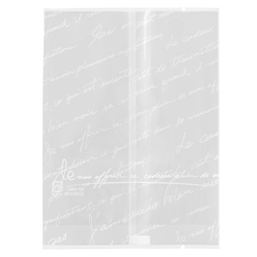 合掌袋 NEWフレンチスイーツパック クリア-3冷凍可(100枚) ヘッズ