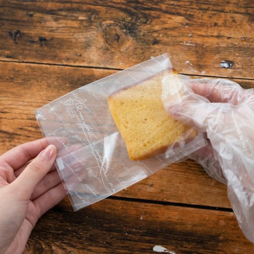 合掌袋 NEWフレンチスイーツパック クリア-3冷凍可(100枚) ヘッズ