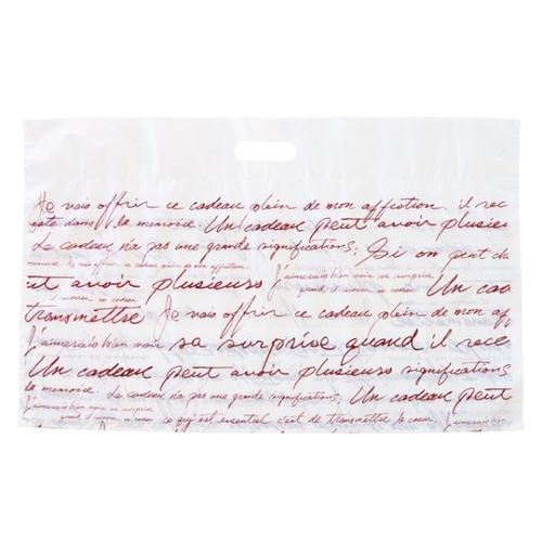 ポリ手提げ NEWフレンチボトムガゼットバッグ-L(50枚) ヘッズ