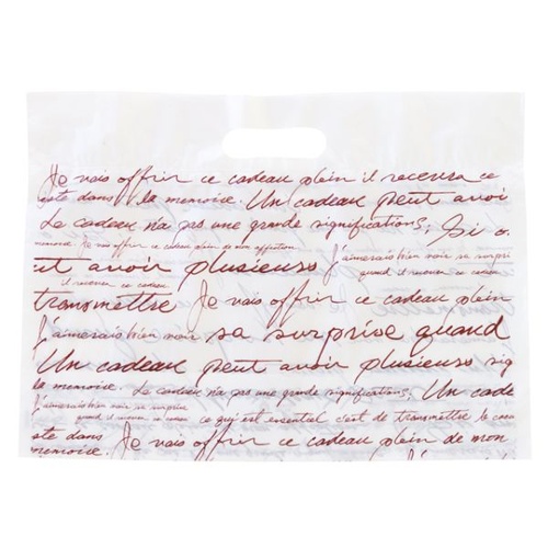 ポリ手提げ NEWフレンチボトムガゼットバッグ-S(100枚) ヘッズ