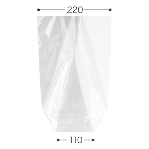 スタンド袋 OPPスタンド袋-S(50枚) ヘッズ