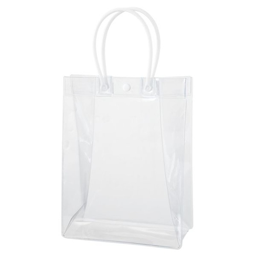 ポリ手提げ PVCクリアバッグ-L(10枚) ヘッズ