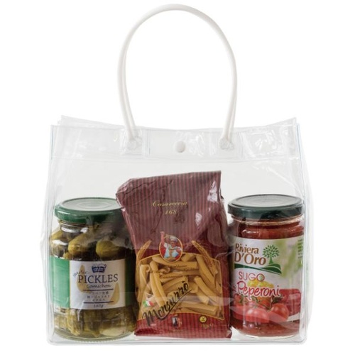 ポリ手提げ PVCクリアバッグ-LW(10枚) ヘッズ