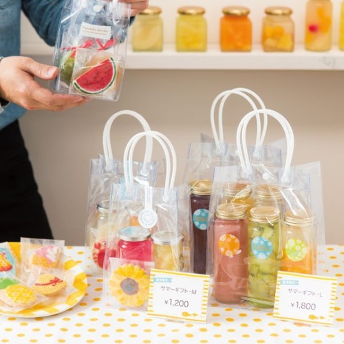 ポリ手提げ PVCクリアバッグ-M(10枚) ヘッズ