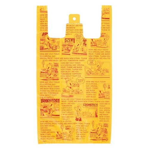 レジ袋 アメリカンコミックレジバッグ-LL(100枚) ヘッズ