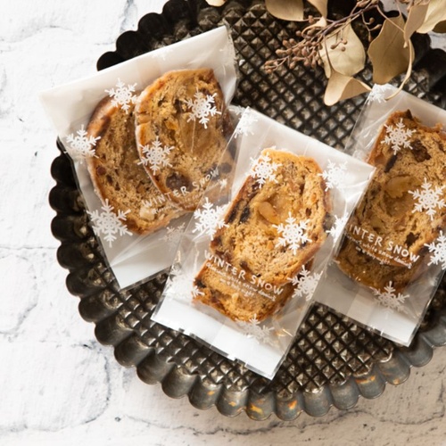 テープ無 OPP袋 ウィンタースノースイーツパック クリア-4(100枚) ヘッズ