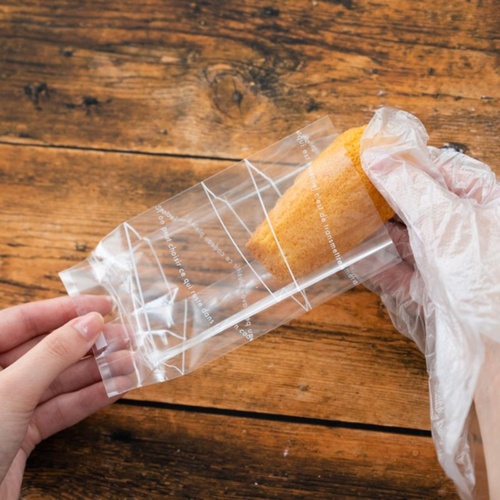 テープ無 OPP袋 ウェーブスイーツパック クリア-2(100枚) ヘッズ