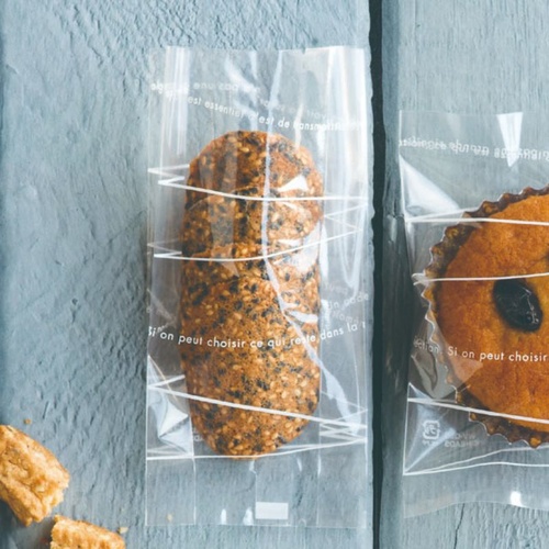 テープ無 OPP袋 ウェーブスイーツパック クリア-2(100枚) ヘッズ