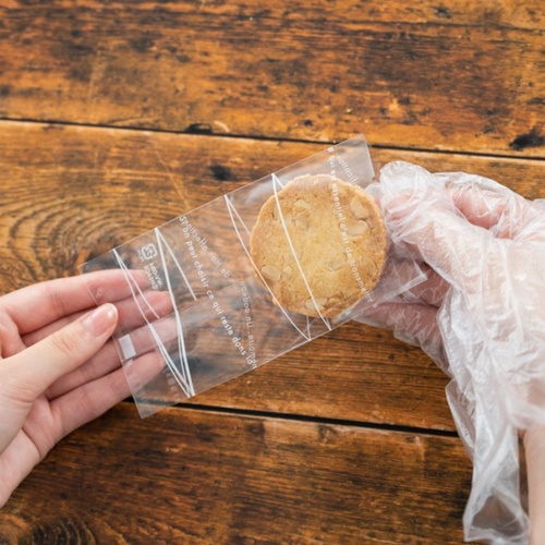 テープ無 OPP袋 ウェーブスイーツパック クリア-4(100枚) ヘッズ