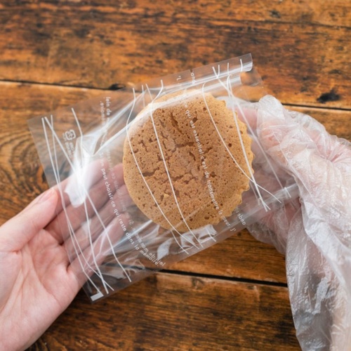 テープ無 OPP袋 ウェーブスイーツパック クリア-9(100枚) ヘッズ