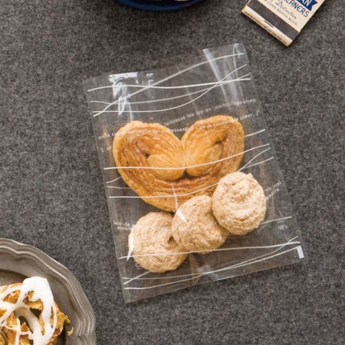 テープ無 OPP袋 ウェーブスイーツパック クリア-9(100枚) ヘッズ