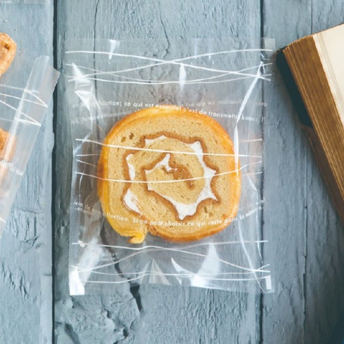 テープ無 OPP袋 ウェーブスイーツパック クリア-9(100枚) ヘッズ