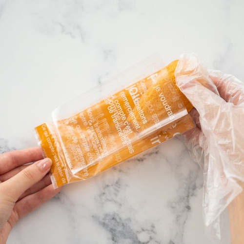 テープ無 OPP袋 カフェオレスイーツパック(キャメル) クリア-2(100枚) ヘッズ