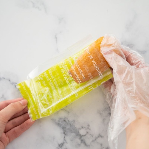 テープ無 OPP袋 カフェオレスイーツパック(グリーン) クリア-2(100枚) ヘッズ