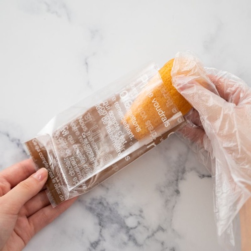 テープ無 OPP袋 カフェオレスイーツパック(コゲ茶) クリア-2(100枚) ヘッズ