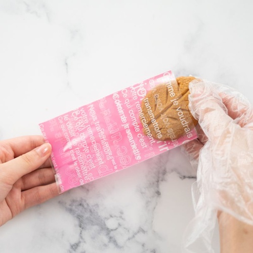 テープ無 OPP袋 カフェオレスイーツパック(ピンク) クリア-4(100枚) ヘッズ