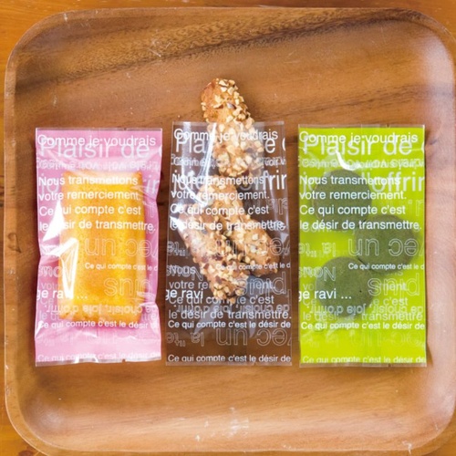 テープ無 OPP袋 カフェオレスイーツパック(ピンク) クリア-4(100枚) ヘッズ