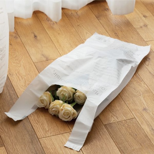 バイオマスレジ袋 カフェオレレジバッグ バイオマス30％-LT(50枚) ヘッズ