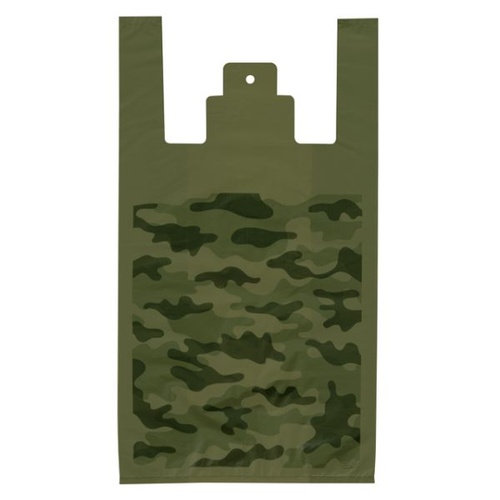 レジ袋 カモフラージュレジバッグ-L(100枚) ヘッズ
