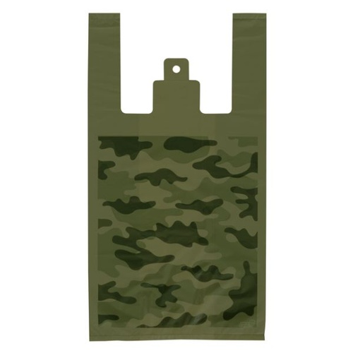 レジ袋 カモフラージュレジバッグ-M(100枚) ヘッズ