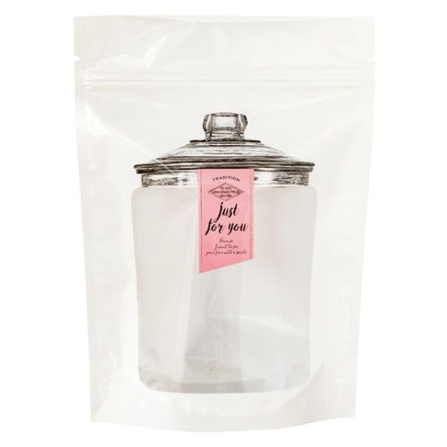 チャック付き袋 ガラスキャニスタージップスタンドバッグ-2(50枚) ヘッズ