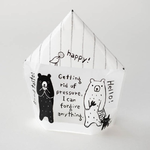 スタンド袋 グラットンベアPPスタンドバッグ-2(50枚) ヘッズ