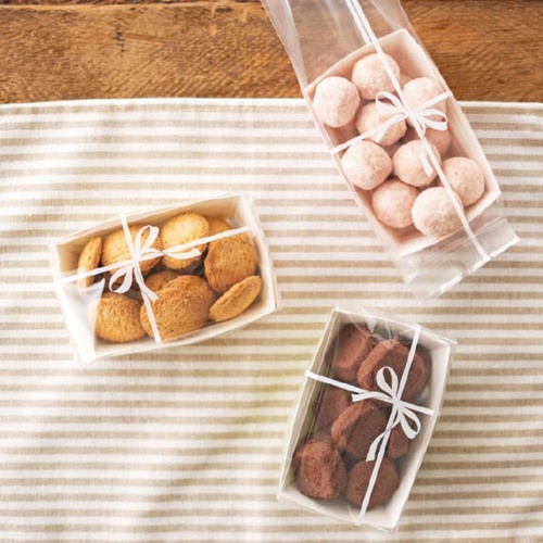 テープ無 OPP袋 クレールスイーツパック クリア-2(100枚) ヘッズ