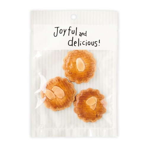 テープ無 OPP袋 ジョイフルベージュヘッダースイーツパック-3(100枚) ヘッズ