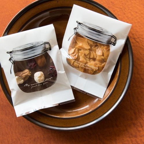 テープ無 OPP袋 スイーツキャニスタースイーツパック クリア-3(100枚) ヘッズ