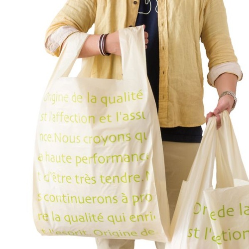 レジ袋 パリジェンヌジャンボレジバッグ-L(50枚) ヘッズ