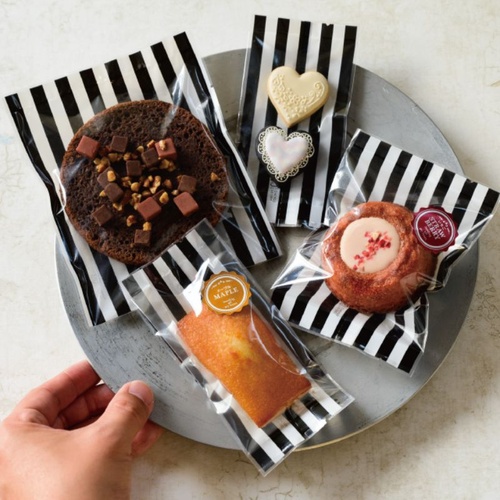 テープ無 OPP袋 フィエルテスイーツパック クリア-4(100枚) ヘッズ