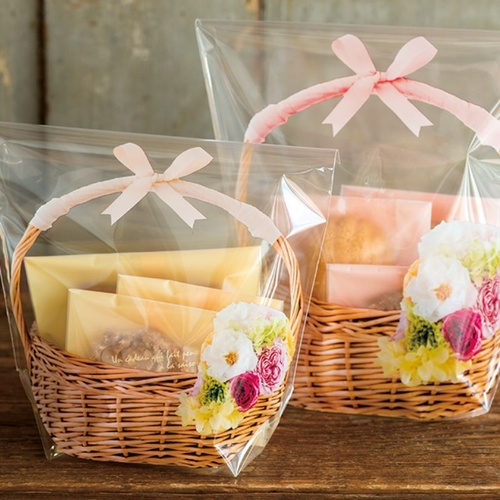 スタンド袋 フォトプリントOPPスタンドバッグ フラワー-2(50枚) ヘッズ