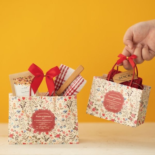 紙手提袋 プチジャルダンペーパーバッグ-2(20枚) ヘッズ