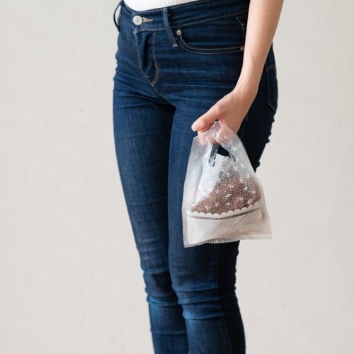 レジ袋 プチフラワーレジバッグ-SS(200枚) ヘッズ