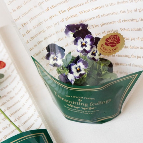 スタンド袋 ブリティッシュスタイルスタンドバッグ-S(50枚) ヘッズ