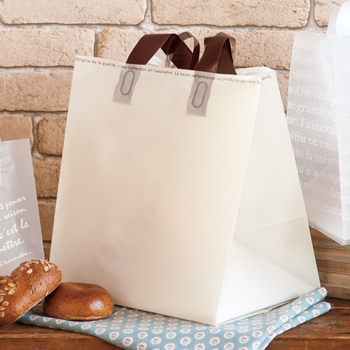 ポリ手提げ ベーシックPEワイドバッグ-S(20枚) ヘッズ