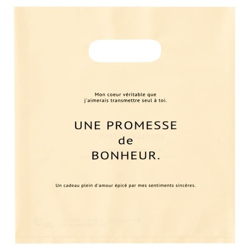 ポリ手提げ ボヌールPEバッグ-6(100枚) ヘッズ