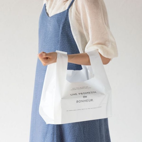 レジ袋 ボヌールレジバッグ 0.05mm-DM(100枚) ヘッズ