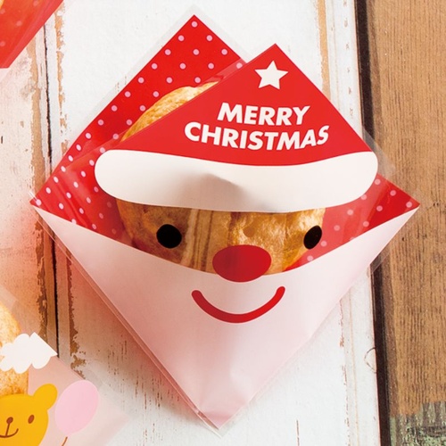 ミニサンタシューバッグ(100枚) ヘッズ