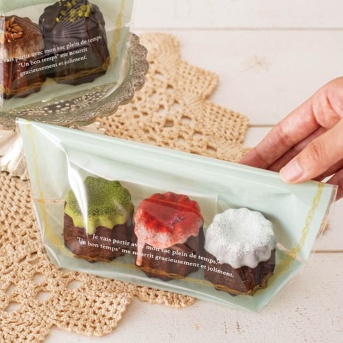 テープ無 OPP袋 メルヴェイユOPPスタンド袋-S(100枚) ヘッズ