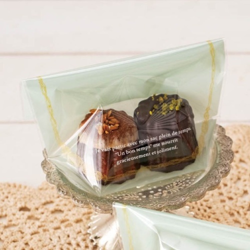 テープ無 OPP袋 メルヴェイユOPPスタンド袋-XS(100枚) ヘッズ