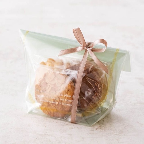 テープ無 OPP袋 メルヴェイユOPPスタンド袋-XS(100枚) ヘッズ