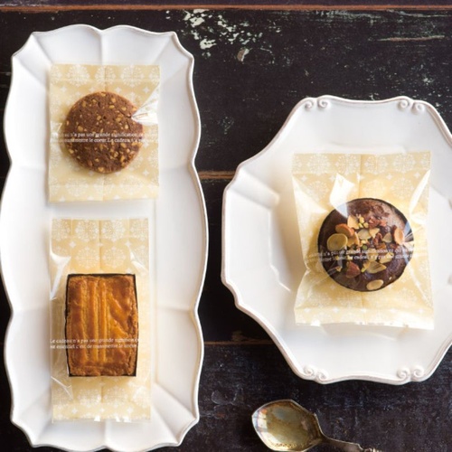 テープ無 OPP袋 ヨーロピアンスイーツパック(クリーム) クリア-2(100枚) ヘッズ