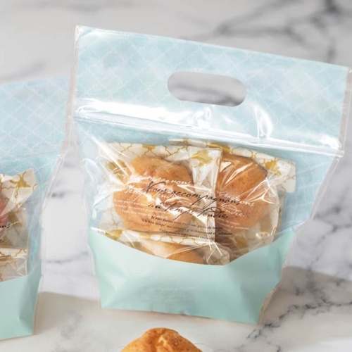 チャック付き袋 ラメールジップ付バッグ-SS冷凍可(30枚) ヘッズ