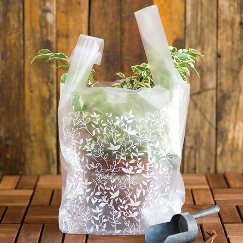 レジ袋 リーフフロストレジバッグ-L(100枚) ヘッズ