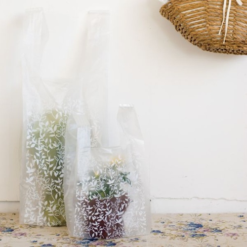 レジ袋 リーフフロストレジバッグ-L(100枚) ヘッズ